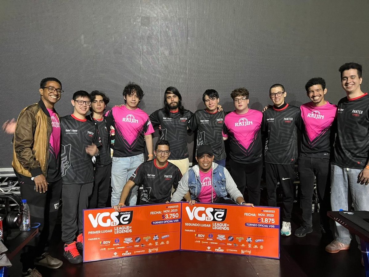 Targuel (@targuelz) on Twitter photo Equipos y jugadores de élite, merecedores de ser campeones <a href="/EsportsRaijin/">RaijinEsports</a> <a href="/PantereSports/">Panter eSports</a>
Happy por mis amiguitos <a href="/Vayzerlol/">Vayzer</a> <a href="/DavidNannini1/">Nannini ADC</a> @OuttaiBl <a href="/lol_gowther/">Gowther</a> <a href="/Yuunalol/">Edgar Garcia</a> Oliv <a href="/GawiLOL19/">Gabriel Wilson</a> <a href="/MaquitoTop/">Marcos Vinicius</a> <a href="/Noel_Saavedra24/">Noel Saavedra</a> <a href="/samflynn/">Sam Flynn</a> Equipos y jugadores de élite, merecedores de ser campeones <a href="/EsportsRaijin/">RaijinEsports</a> <a href="/PantereSports/">Panter eSports</a>
Happy por mis amiguitos <a href="/Vayzerlol/">Vayzer</a> <a href="/DavidNannini1/">Nannini ADC</a> @OuttaiBl <a href="/lol_gowther/">Gowther</a> <a href="/Yuunalol/">Edgar Garcia</a> Oliv <a href="/GawiLOL19/">Gabriel Wilson</a> <a href="/MaquitoTop/">Marcos Vinicius</a> <a href="/Noel_Saavedra24/">Noel Saavedra</a> <a href="/samflynn/">Sam Flynn</a>