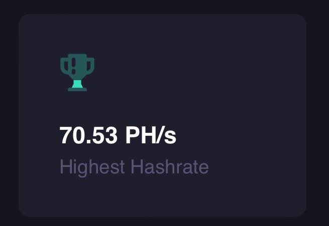 New Hashrate 
Kas!
#doge $Grok #crypto