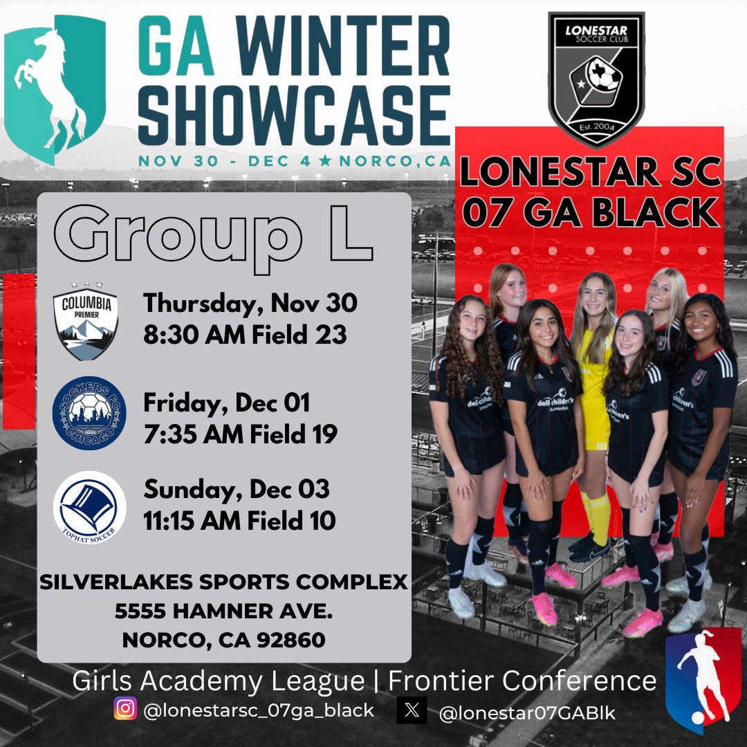 Getting ready for the GA Winter Showcase in California!  Come and check us out!!