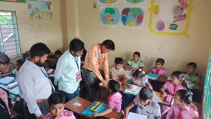 ফুলকুড়িঁ কলেজিয়েট স্কুলে মেধা বৃত্তি পরীক্ষা অনুষ্ঠিত