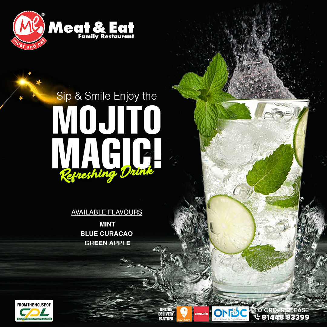 #Mojito #MeatandEat #Refreshment #MintyFresh #LimeyGoodness #TropicalVibes #WeekendTreat #PoolsideSip #HappyHour #ThirstQuencher #InstaGood #FoodiePics #FoodPorn #Foodgram #Foodgasm #FoodieLife #Delicious #FoodLover #foodies #foodieworld #Foodies