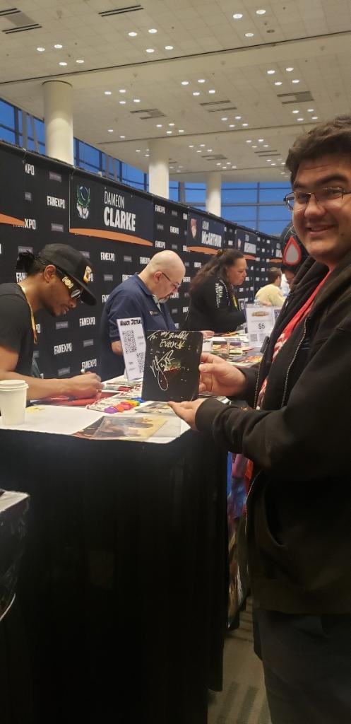 EvanFilarca's tweet image. THE LEGENDS IN THE FLESH!!! So honored to have been able to meet up again with @TonyTodd54 &amp;amp; @NajJeter during #FANEXPOSanFrancisco, and that they’re both eternally grateful for the ENTIRE Spider-Man community’s love &amp;amp; support towards Marvel’s Spider-Man 2! #SpideySquad 🕷🕸️