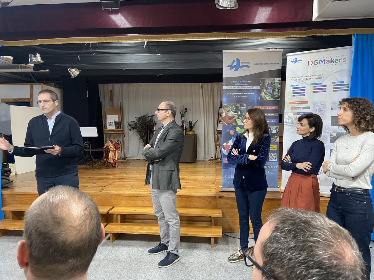 narciso_marin's tweet photo. Ayer pude comprobar cómo la tecnología, la enseñanza y la inclusión se puede hacer realidad. #DGMakers #4inclusion Gracias a @IesAlcantara por la invitación. Trabajaremos por asentar la participación activa de más centros educativos en esta iniciativa. https://t.co/tCms1P5hbD