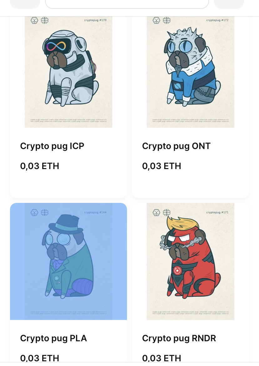 #Gm have a nice #day ☀️🫡🐾

How are you feeling #NFTWorlds #nfts #NFTCommmunity #NFTartist 

Would you like to see the #hype around NFTs again?🐾 <a href="/nftkoosh/">@heykoosh is the new handle</a> @NFTKOREAFEST <a href="/nftkook_/">kook</a> <a href="/nftkoba/">NFTKOBA</a> <a href="/nftkompas/">nftkompas</a> <a href="/NFTkokonn/">狐火 kitsunebi.eth</a> 

Look, these #pugs are waiting for their home 🏡 for very cheap🫡