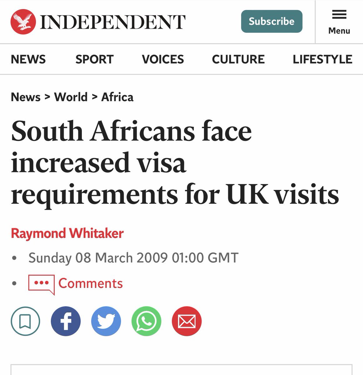 goolamv's tweet image. South Africans could fly  to United Kingdom visa free until 2010. It was stopped and  stringent visa requirements was imposed due to Nigerian, Pakistani  and other foreign nationals arriving in UK with  South African passports and never leaving again. The UK government warned the…