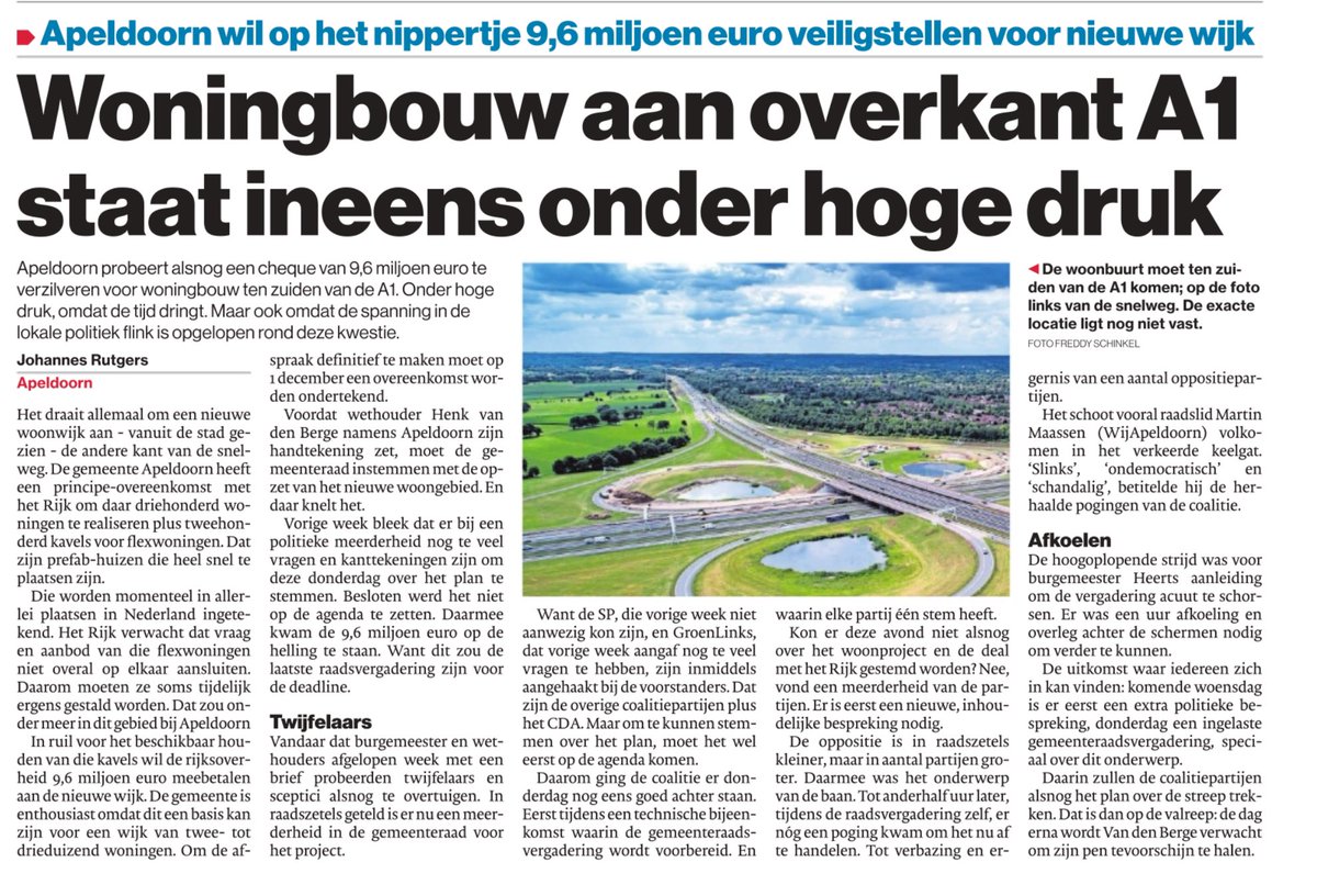 Westrik's tweet photo. Wel even de juiste route en pad aanhouden @gem_apeldoorn.
#bouwen #instemming https://t.co/uYb3njQEjt