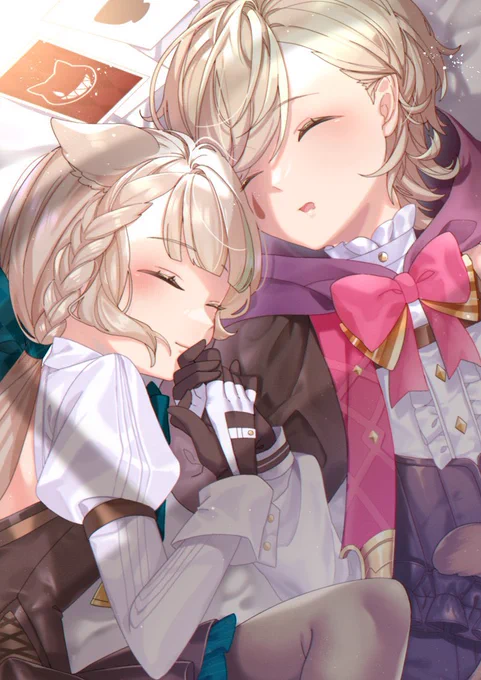 今日いい双子の日なんだねってことでリネリネをどうぞ 