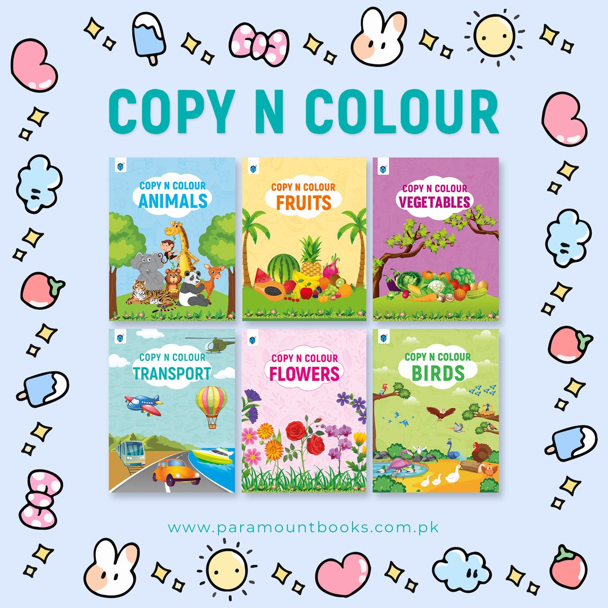 ParamountB's tweet photo. "Copy N Colour Series"
For more, Visit: https://t.co/2I4g3gkWdX
#Animalsbook #childrenbooks #books #Readingtime #reading #read #paramountbooks #kidsbooks #book #books #pencilholding #homlearning #toddlers #paramountbooks #artist #art #simplecolouring #earlylearning https://t.co/8FuaKOuFNO