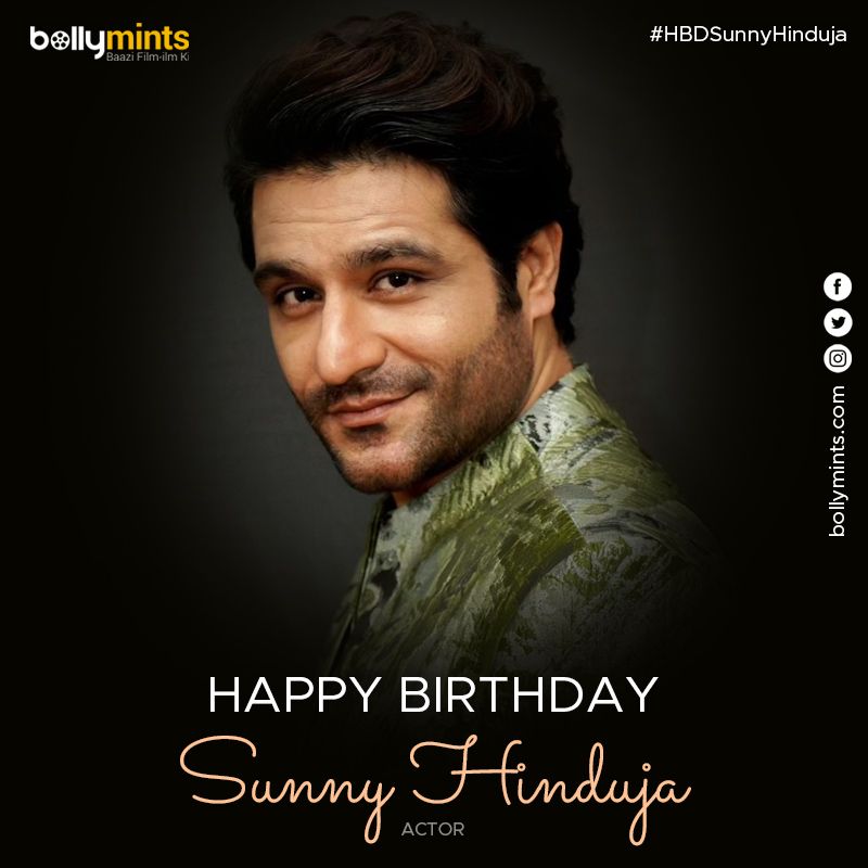 Wishing A Very Happy Birthday To Actor #SunnyHinduja !
#HBDSunnyHinduja #HappyBirthdaySunnyHinduja @hinduja_sunny