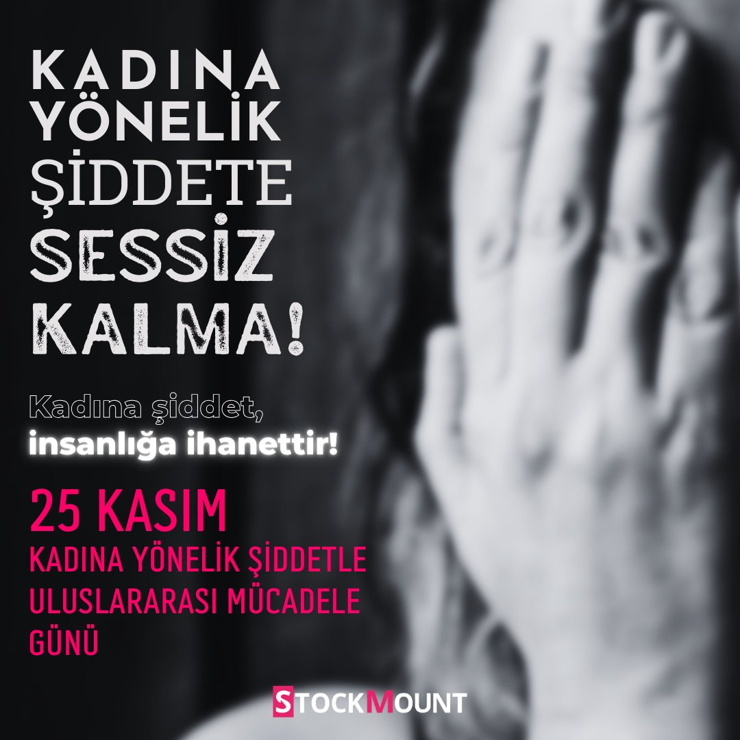 StockMount's tweet photo. 25 Kasım, sadece bir tarih değil, bir farkındalık günüdür. Kadın haklarına saygı göstermeli, destek olmalı ve toplumsal şiddeti durdurmak için el birliğiyle çalışmalıyız. Birlikte, daha güçlüyüz! 💪 🌸
#StockMount #KadınaŞiddeteHayır #25Kasım #KadınaYönelikŞiddetleMücadeleGünü https://t.co/LJKgKPKQqx