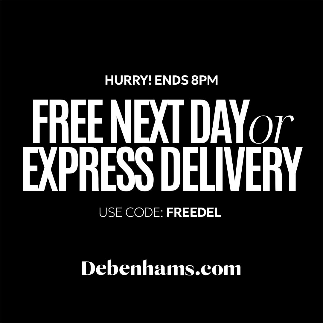 ❗FREE NEXT DAY/EXPRESS DELIVERY❗ Shop fashion, beauty and home all in one place with up to 75% off online now, with more lines added🔗 debenhams.visitlink.me/YK6EKi