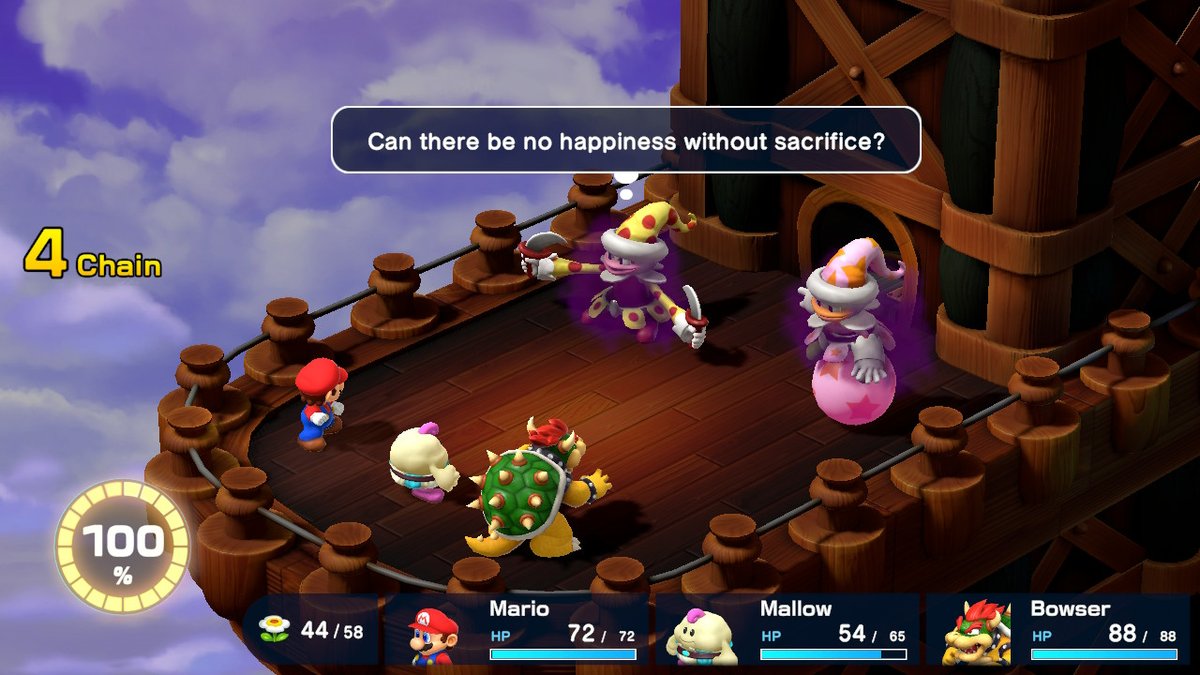 SwitchLogs's tweet photo. Mental illness #SuperMarioRPG #NintendoSwitch https://t.co/kEHjfIprwO