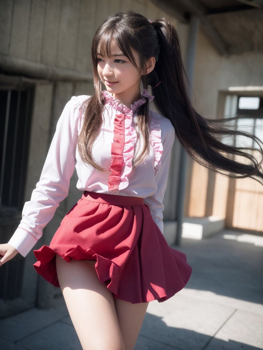 EmperorYueranus's tweet photo. スカートひらり
#AIart  #AIイラスト #AIグラビア #AI女子
#AI美女  #AIgirl https://t.co/HRKqVM8hGO