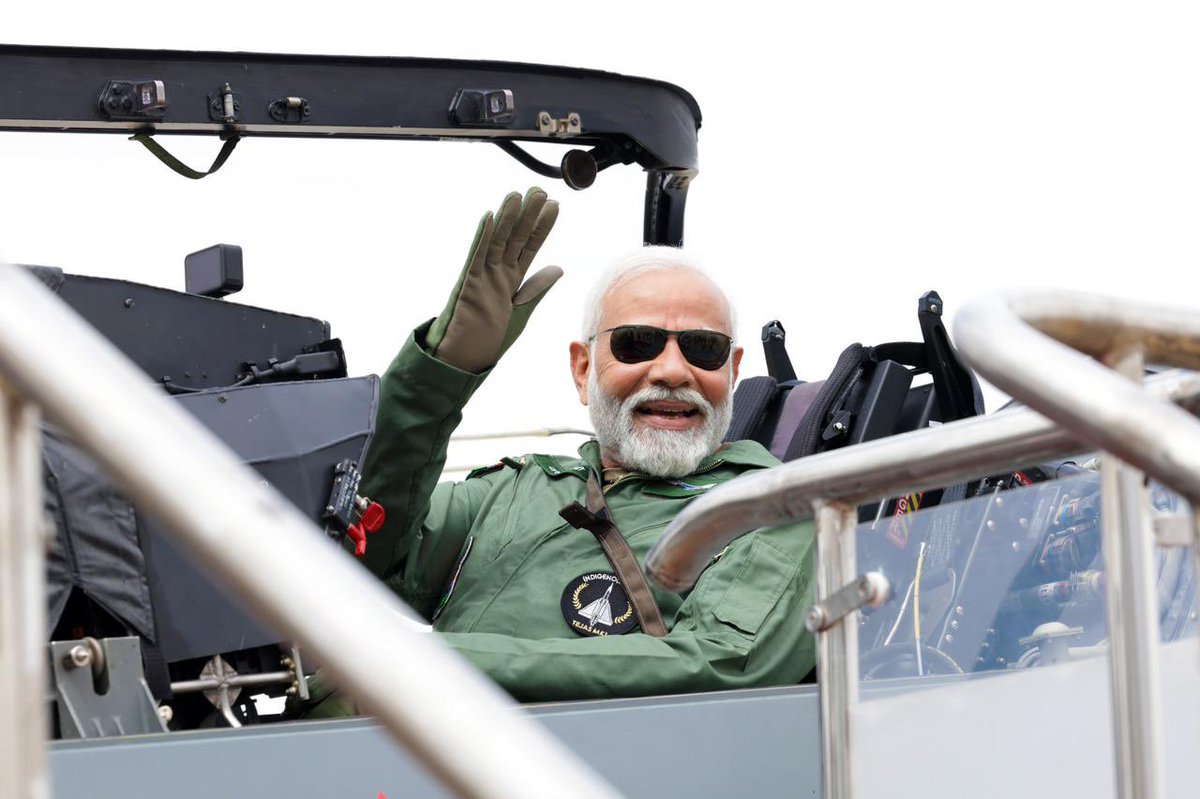 Successfully completed a sortie on the Tejas. The experience was incredibly enriching, significantly bolstering my confidence in our country's indigenous capabilities, and leaving me with a renewed sense of pride and optimism about our national potential.