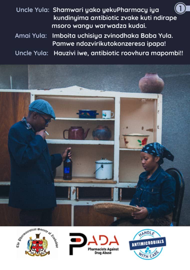 ANTIBIOTICS ARE NOT THE ANSWER TO EVERY SYMPTOM

Here is a Short story starring Uncle Yula and Amai Yula. 

PART 1