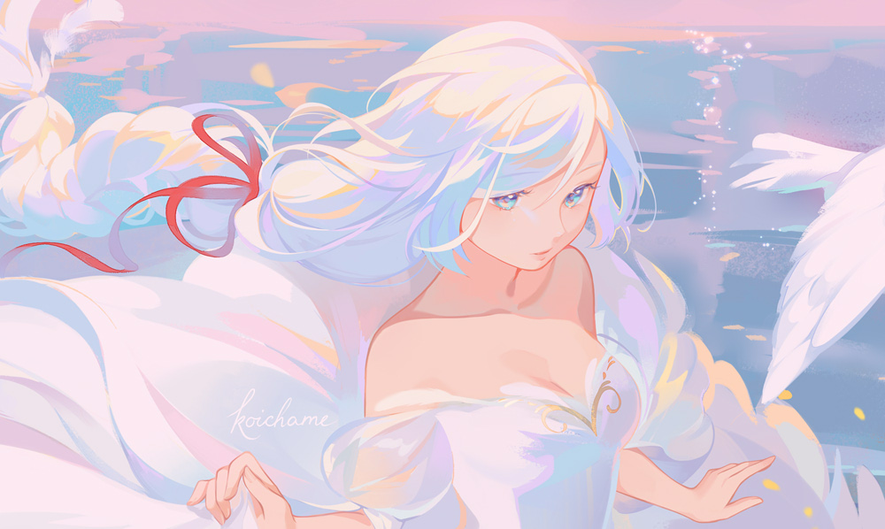koichame's tweet photo. swan lake 🦢
preview of my piece in @mythicalteyvat
#原神 #GenshinImpact #Shenhe https://t.co/2ZW4nlpWXN