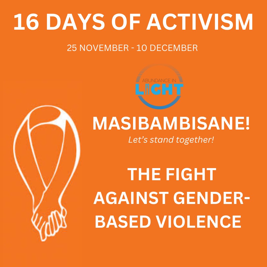 🌍 Let's talk about the #16DaysOfActivism Against #GBV. This global campaign, starting from today ends on December 10th which is International Human Rights Day, aims to raise awareness and take action against gender-based violence. 🤜💥🤛#EndGenderBasedViolence #StandUpSpeakOut