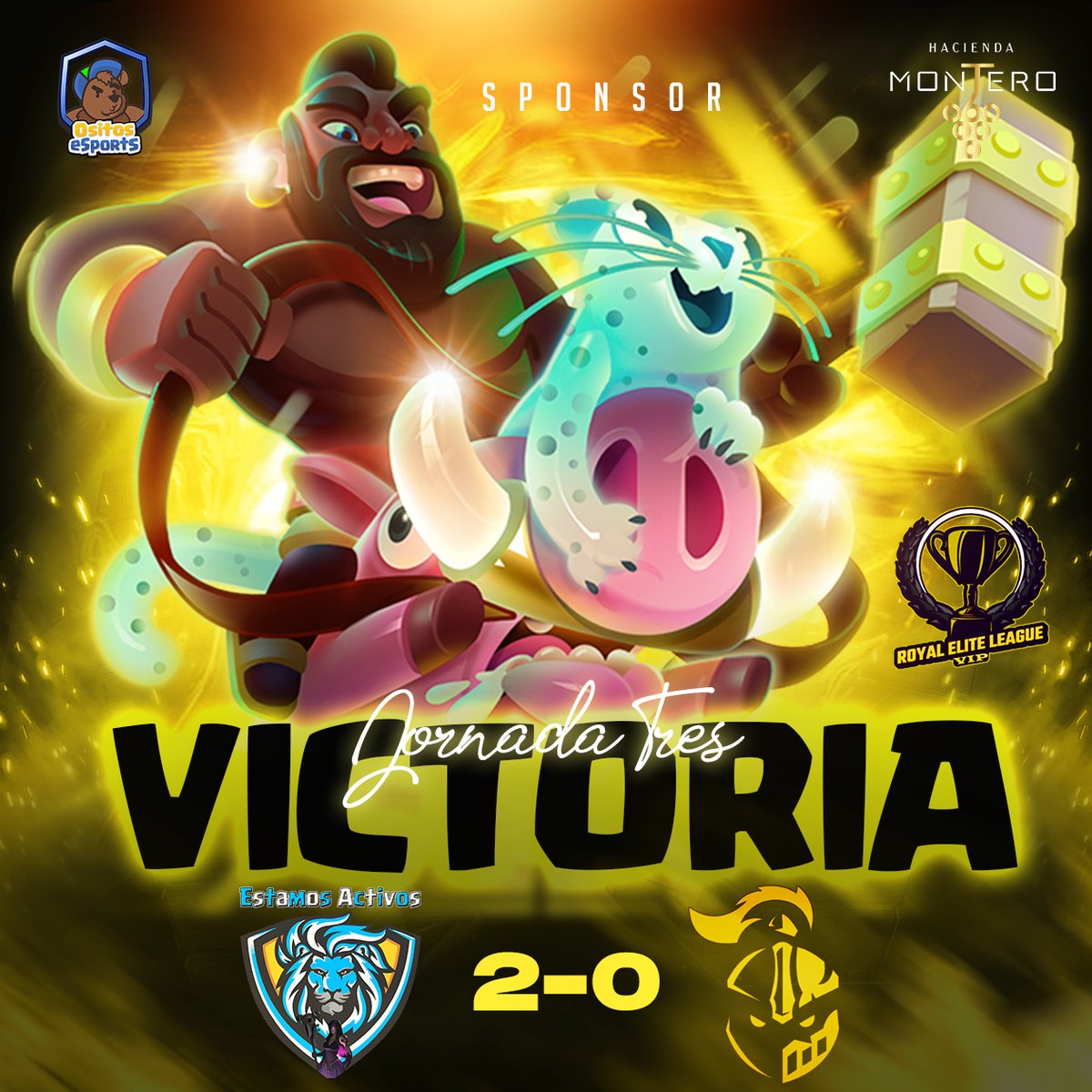 EstamosActivoCR's tweet photo. 🌐#CR
🏆|@RoyalEliteLeag
🆚|@RL_Latam
✅|2️⃣-0️⃣
🛡️|#JornadaTres
🎮#Players
@98AdrianMarquez
@Bryan_CCRR
@ErnestoRsr
@Viktorcr10
@inkhanck79
🗣️|#Saff
👩|@LaurithaCR
🎙️|@BastianShow11
🧑🏻🍳@jorgebernabe_
🗣️#CEOS
👩💼@PipyThebest
👨💼@TJS_Iran_R
🐻#PipyTheBest ❤️#EA 🦁#EstamosActivos https://t.co/Cj1vANL9gi
