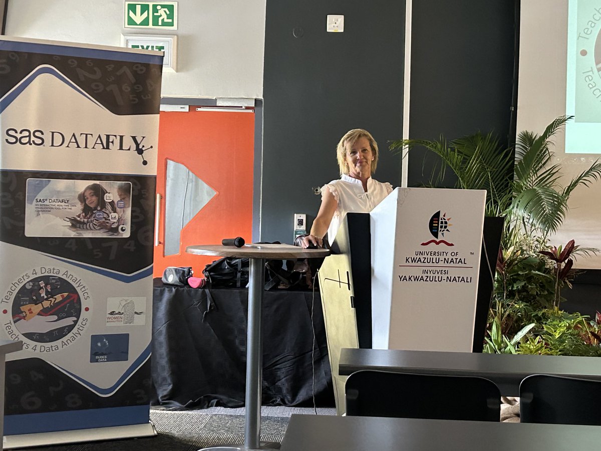 zafanz's tweet image. Start of the Teachers4DataAnalytics event ⁦@UKZN⁩ #sasdatafly