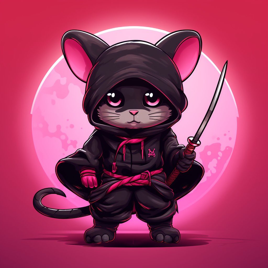 💖🖤New Drop🖤💖
✨ #KAWAIINinja ✨

🥷🐭 #005 Mouse Ninja 
💎0.005ETH

🔥Check out this adorable cutie now 😍👇

🔗 opensea.io/assets/ETHEREU… 

#NFTCollection #NFTartists #NFTCommunity  #newdrop #OpenSeaNFT #NFTsales #nft #AIArtworks #SupportEachOthers