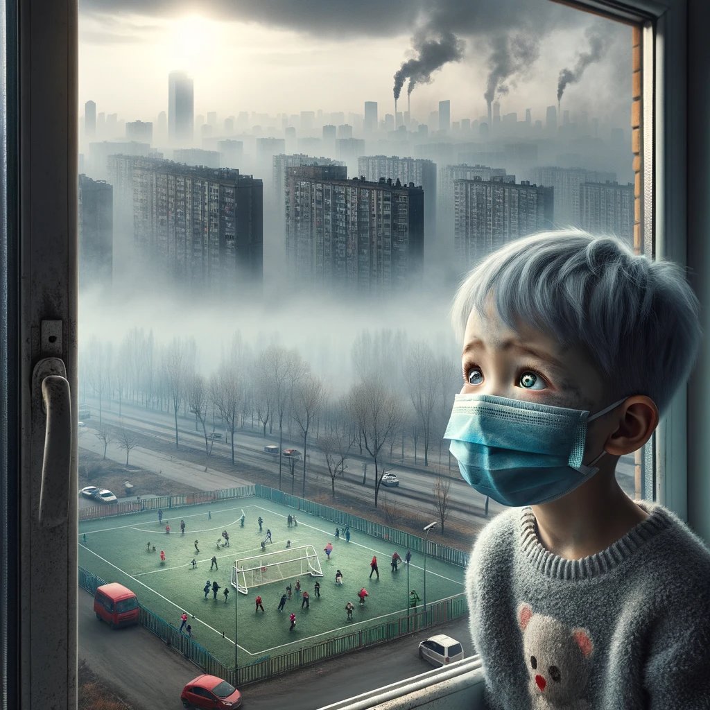 Our children deserve better! This picture tells a story of the world we're leaving behind. Let's commit to change for their sake. 💪🌏
#ClimateAction #CleanAirMatters #SaveOurPlanet