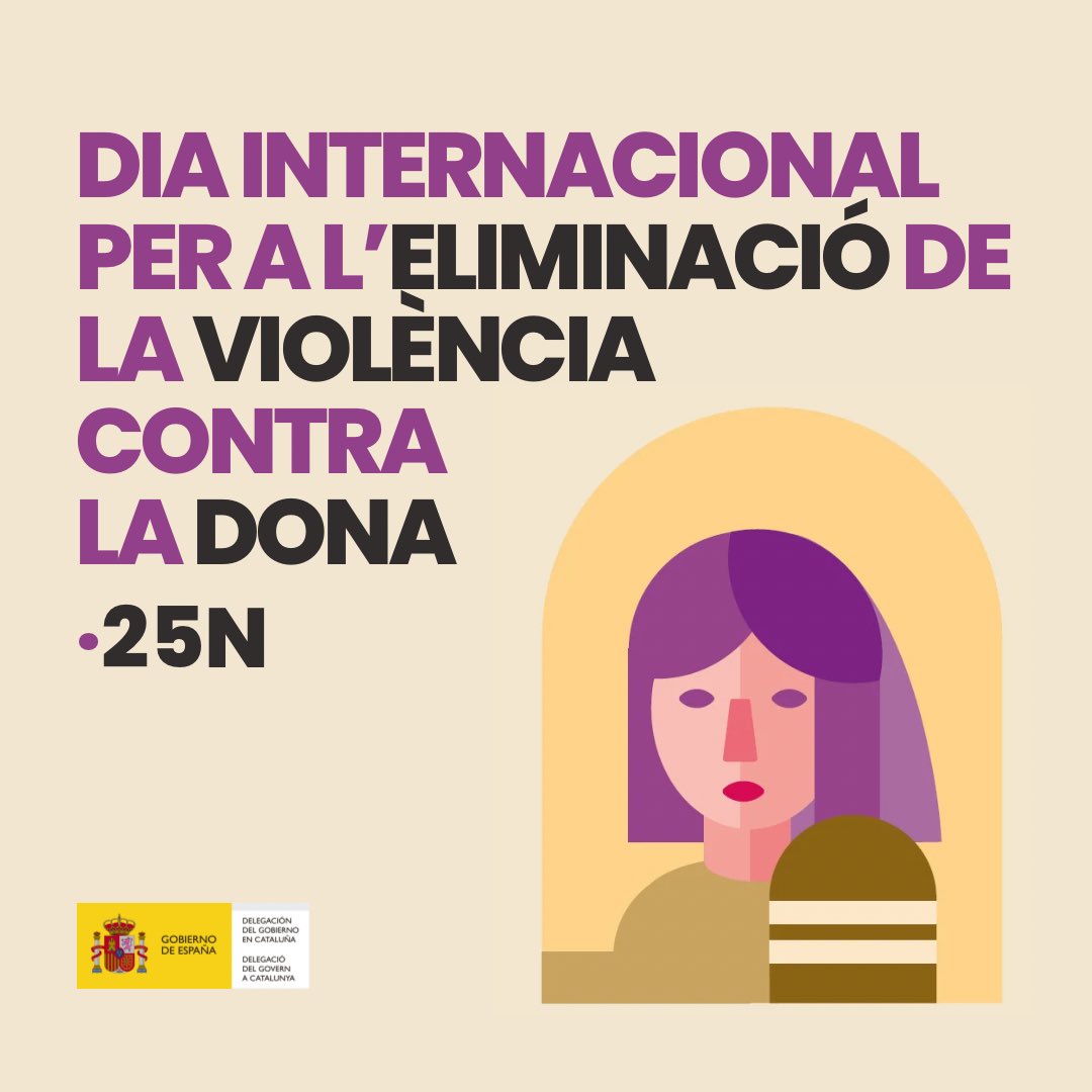 🟣 Avui, Dia Internacional per a l'Eliminació de la Violència contra la Dona, ens comprometem a dedicar tots els esforços i recursos necessaris per garantir el dret de les dones a una vida lliure de violències masclistes.

Ni un pas enrere. Continuem lliutant. #25N