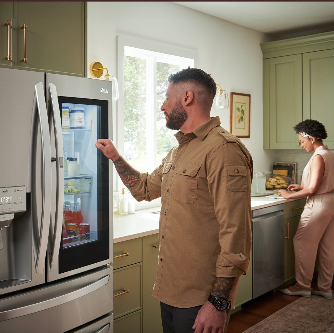 LGDonna1's tweet image. Company’s coming. Knock twice to see what needs restocking. #HostPrep #LGInstaView