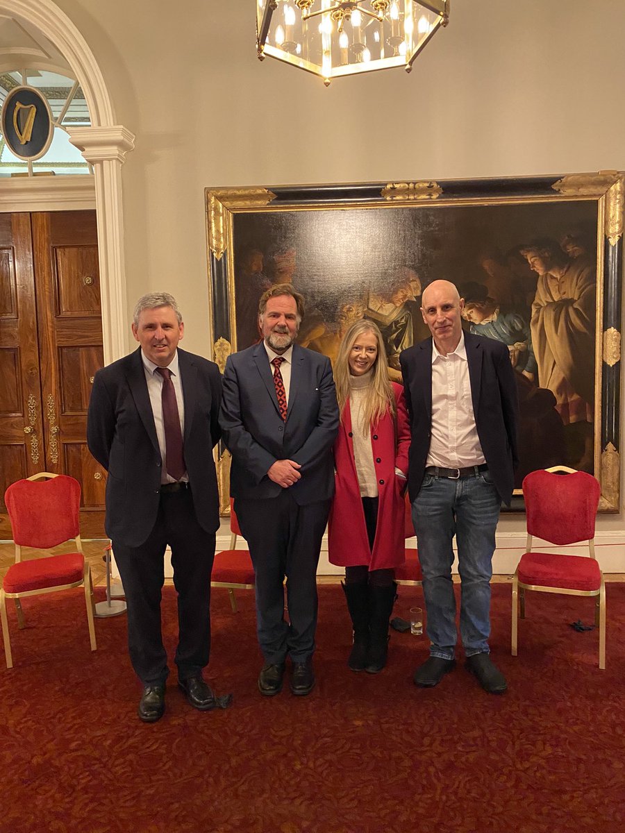 Great night at Dublin Castle with UCC peeps marking the end of the Decade of Centenaries. Appreciate Maurice Manning’s shoutouts to UCC and Cork.