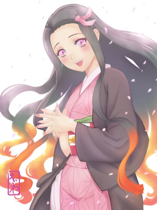 #いいえがおの日 
 禰豆子 #鬼滅の刃 