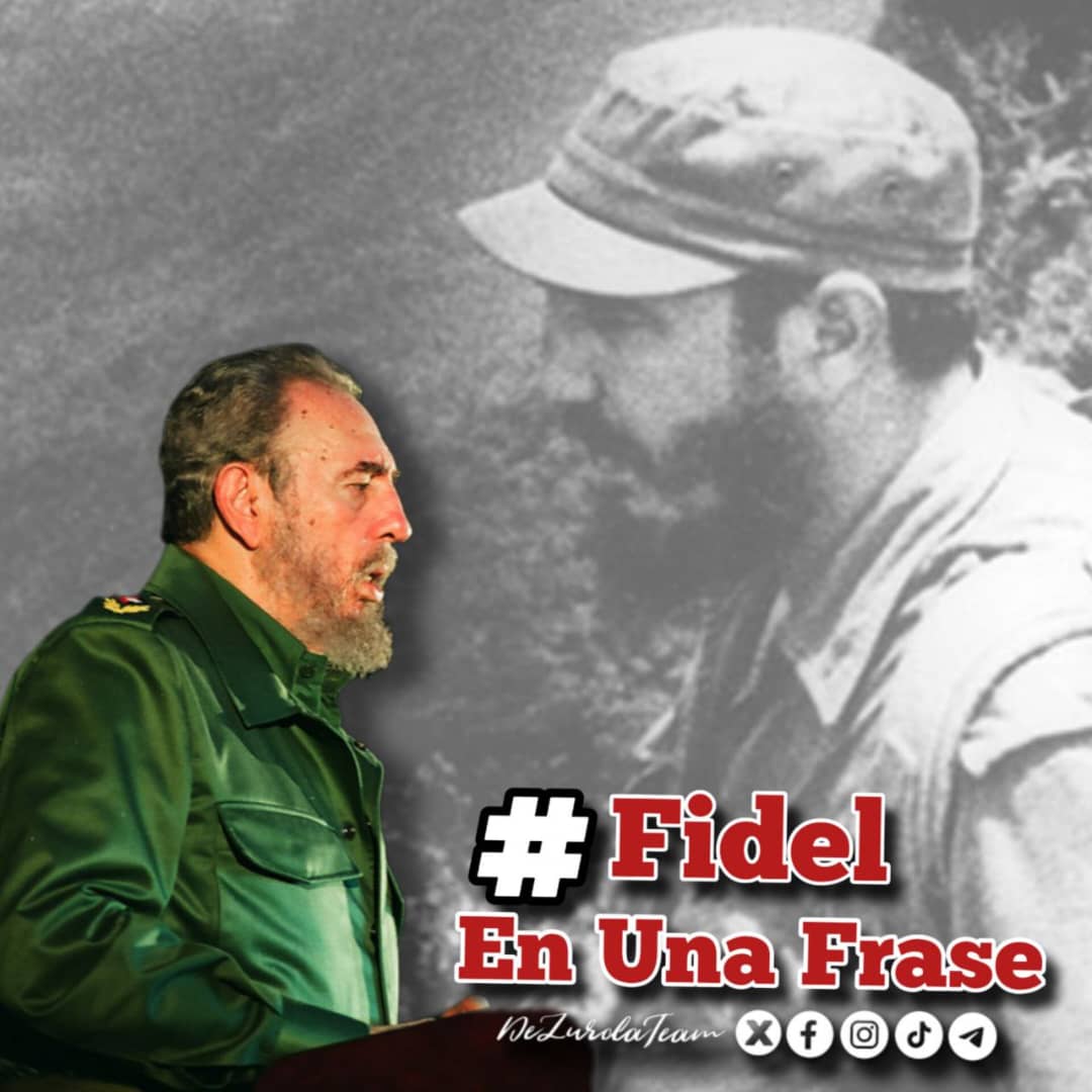 "No queremos lucha, no queremos guerra. No tenemos que hacer papel de valientes; creo que ni ellos mismos dudan del valor de nuestro pueblo. Queremos paz#FidelPorSiempre #CubaPorLaVida <a href="/cubacooperaven/">Brigada Médica Cubana en Venezuela</a> <a href="/MINSAPCuba/">Ministerio de Salud Pública de Cuba</a> <a href="/japortalmiranda/">José Angel Portal Miranda</a>
<a href="/CubaMir_Ven/">Brigada Médica Cubana Estado Miranda</a>