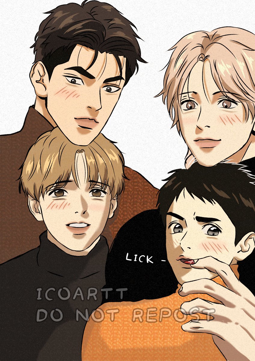 징크스  ‼️ The four Musketeers 🐺❤️🐹 + 🦊❤️🐶 

#Jinx #Jaekyung #JooJaekyung #KimDan #manhwa #Mingwa #징크스 #Heesung <a href="/_MinGwa/">밍과😎🥊징크스 3,13,23</a> #Potato