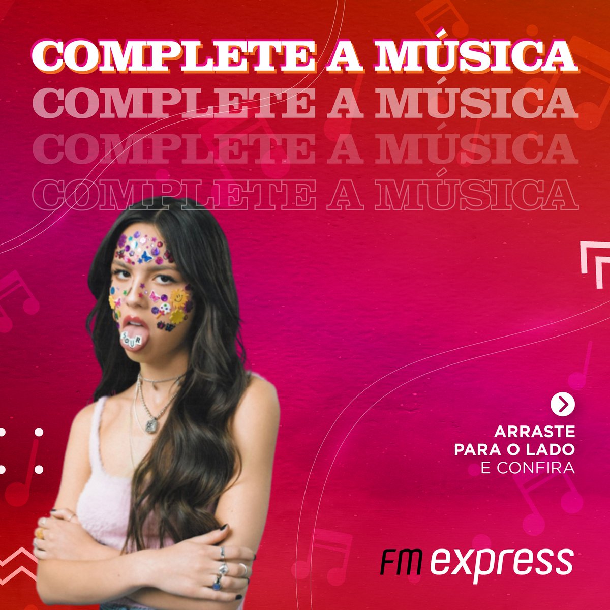 radiofmexpress's tweet photo. Você conhece a música "Traitor"? Complete a música aqui nos comentários!

📻 Sintonize:⠀⠀⠀⠀⠀⠀
⠀⠀⠀⠀⠀
https://t.co/ghZObwp5Mo⠀⠀⠀⠀⠀⠀
⠀⠀⠀⠀⠀⠀
Aplicativo da FM Express – disponível para Android e iOS⠀⠀⠀⠀⠀⠀
⠀⠀⠀⠀⠀⠀
#Musica #Radio #FMExpress https://t.co/nKdCp5FSiS