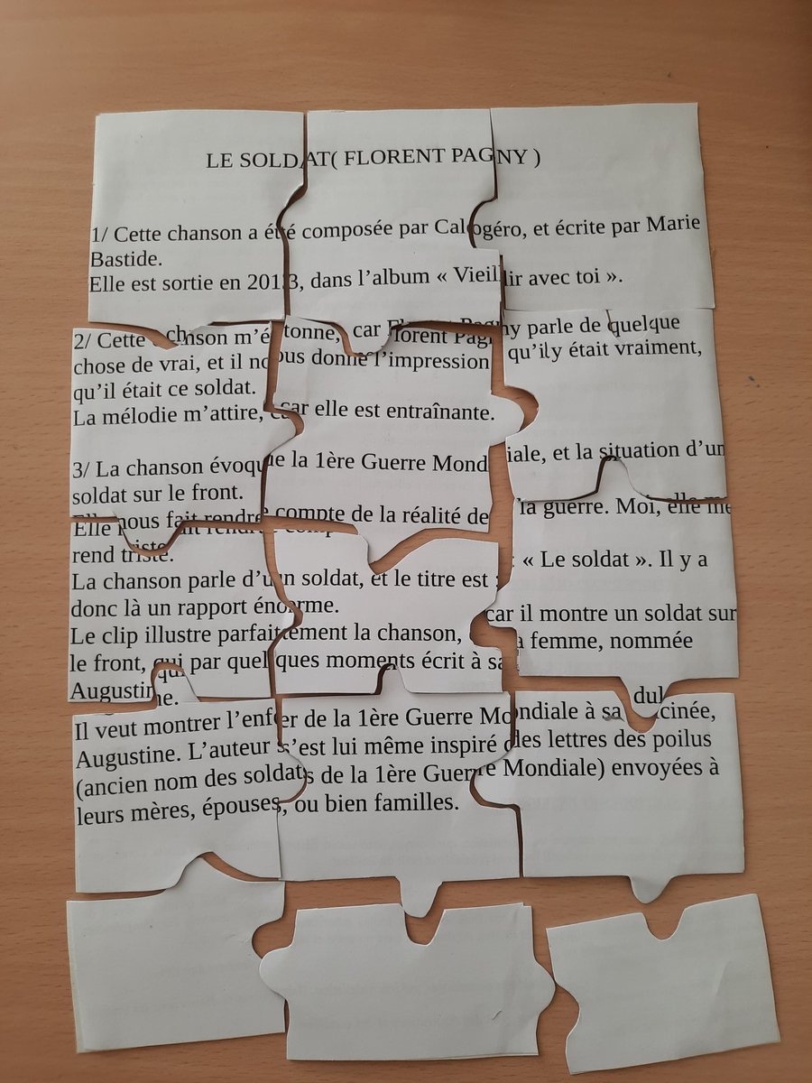 carine_combe's tweet photo. De biens belles surprises pour le défi des vacances ! 🤩 Je suis admirative de l'imagination des élèves de #ClassdeCycle4 pour rendre compte de leurs recherches sur une chanson qui parle de la #PremièreGuerremondiale !
Un petit florilège 👇
#simulationglobale https://t.co/Dv7891mM0i