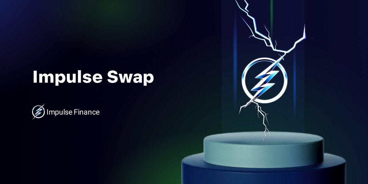 impulsetoken's tweet photo. We are pleased to announce the launch of Impulse Swap. https://t.co/XqhBGCz89B

In our effort to contribute to @VenomFoundation you should expect the following.

1. Seamless swap and routing.
2. Impulse rewards on every swap
3. Liquidity management
4. Liquidity Farming 

#impulsefinance #venomTestnet #VenomNetwork