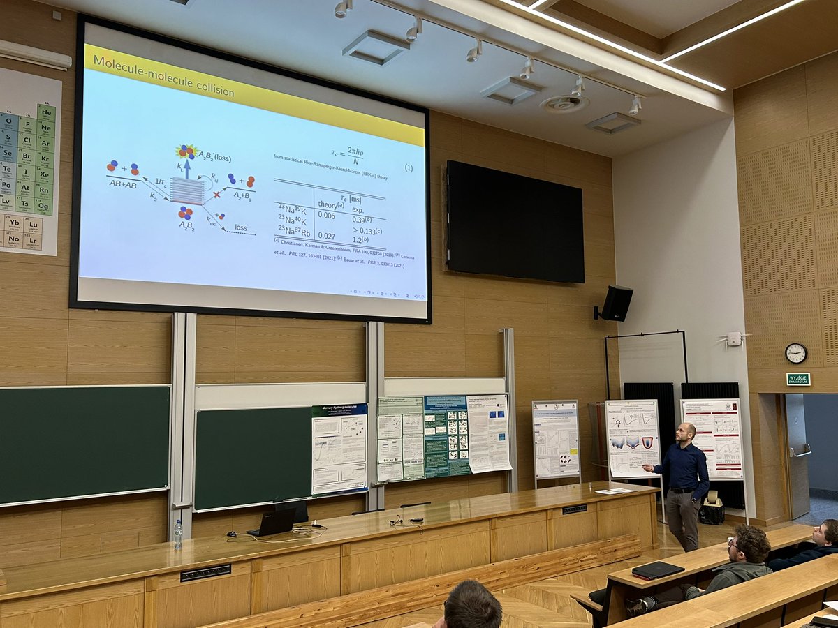 Yesterday and today, we participate in the 3rd symposium on interactions in Toruń organized by Prof. Piotr Żuchowski <a href="/Piotr_Fizyk/">Piotr Żuchowski</a> at <a href="/UMK_Torun/">UMK Torun</a> in Toruń.
Our great postdocs, Dr Marcin Gronowski <a href="/Gronowski_M/">Marcin Gronowski</a> and Dr Hela Ladjimi <a href="/LadjimiHela/">Hela Ladjimi</a> presented results from our group!