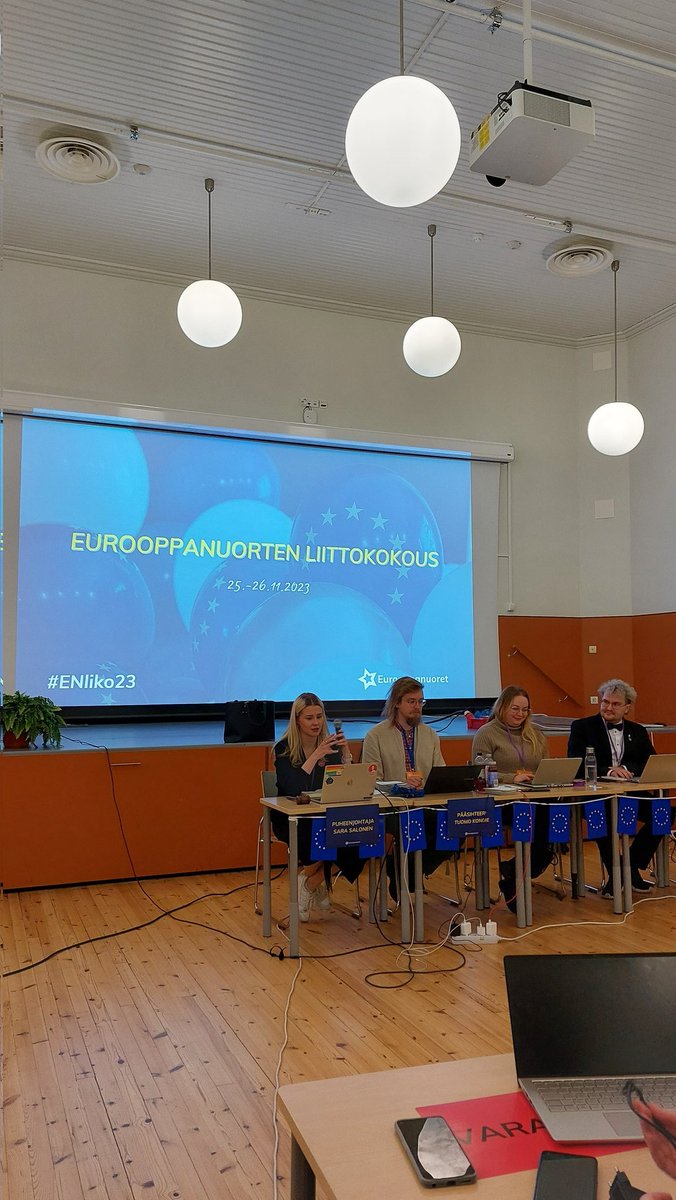 Eurooppanuorten liittokokous on käynnissä! 🤩