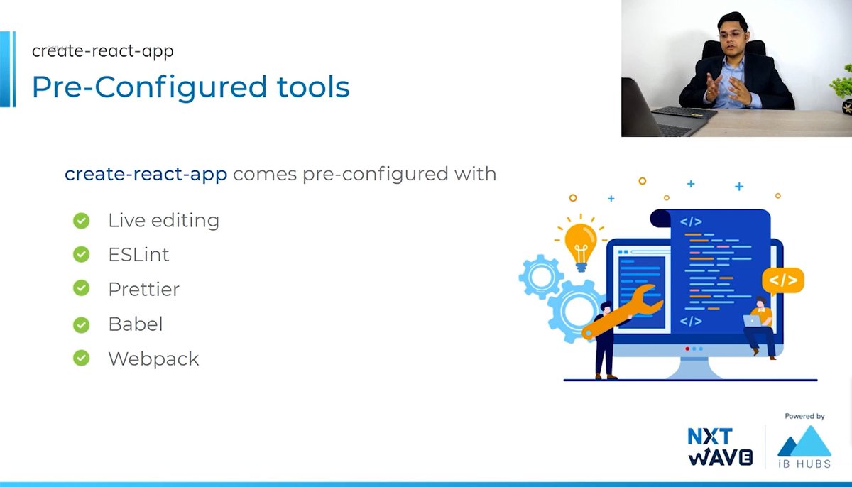 chandukuruvaa's tweet photo. Hello Folks
I have completed the Introduction to React JS > Components & Props Session π¨π»βπ»
Thankful to @rahulattuluri @sashankreddy07
@girishakash13 @avinashdara @nxtwave_tech
#reactjs #components #application #jsx #babel #mernstackdevelopment #ccbpacademy #nxtwave https://t.co/tPqIsC5fOX