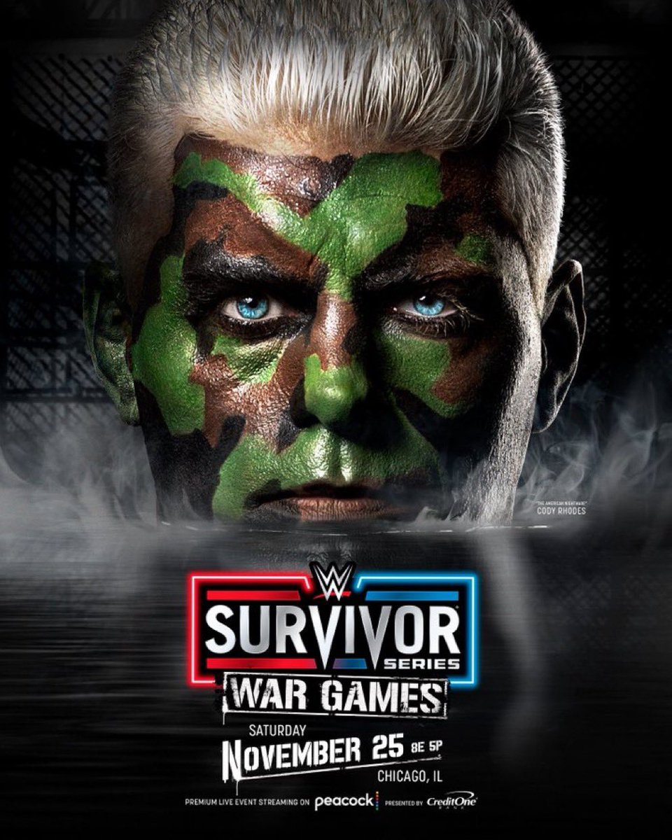 GunnarMathis's tweet image. Tonight!!!

I’m so ready. I have wanted to see @CodyRhodes in War Games for a very long time now. 

The Match Beyond 

#WWESurvivorSeries #WarGames #TheMatchBeyond