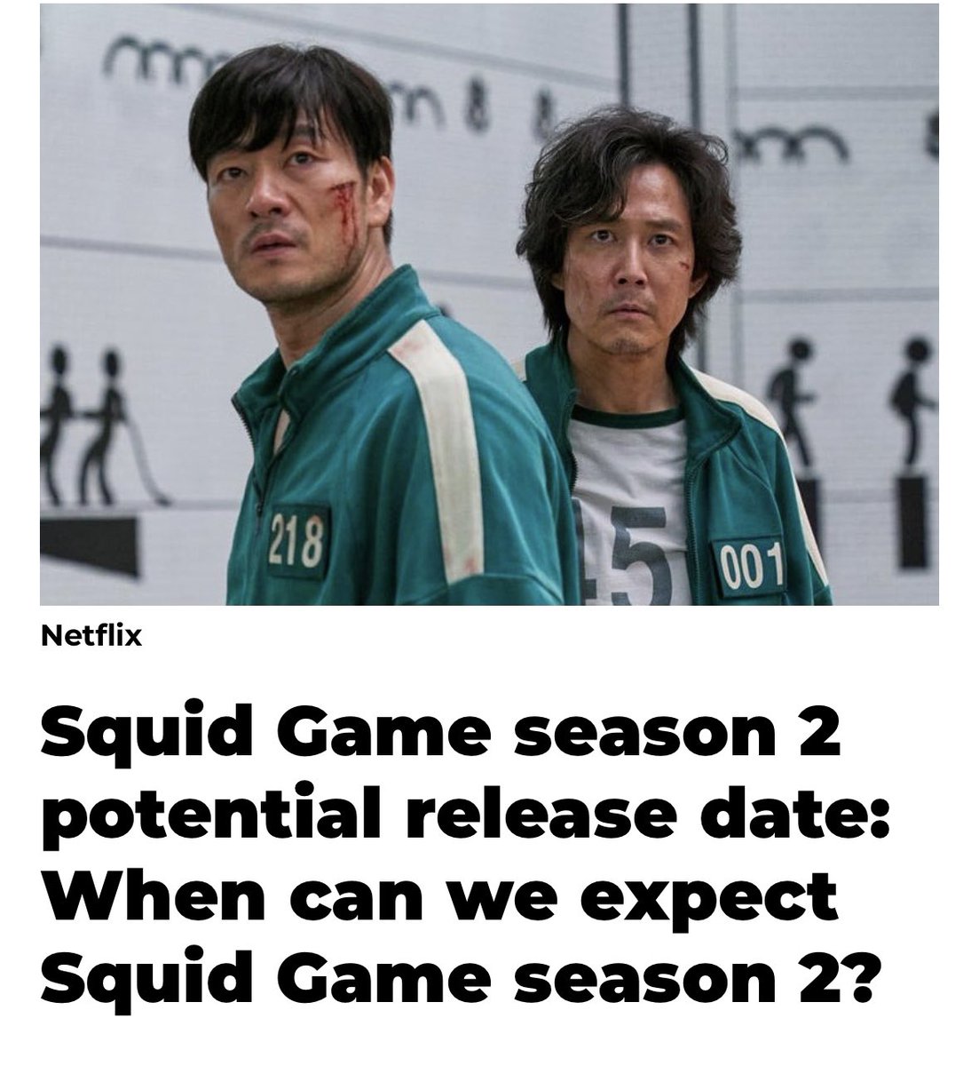 Squid Game tweet media