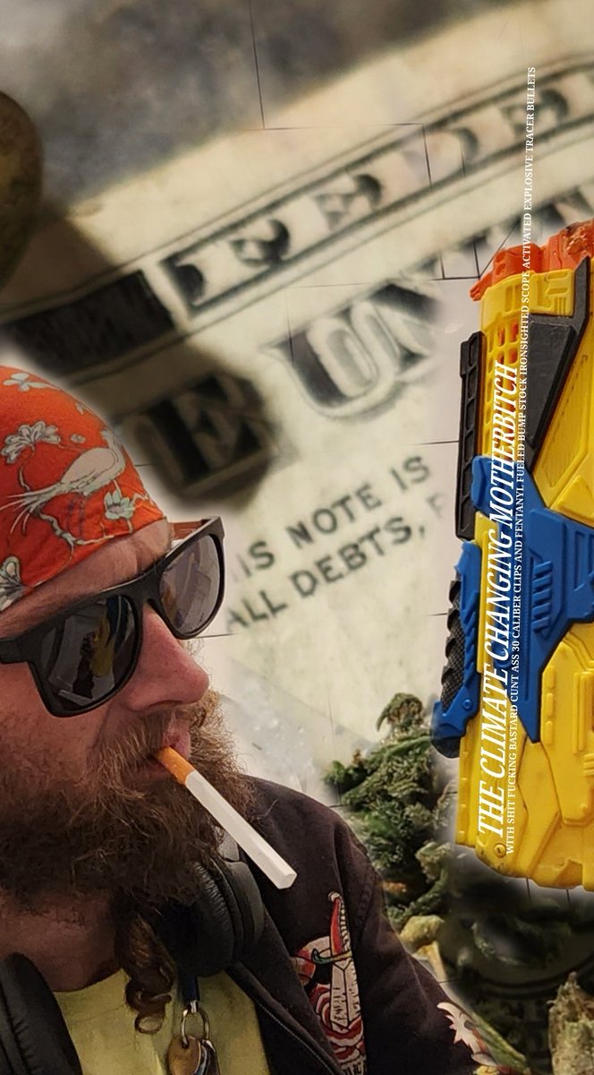 JambeauxD's tweet photo. @NightDaily_ Not true. Some (more like one) tourists typically carry a portable nuclear AR-style climate immolator with a camel-action bump stock to reduce speed in high street war traffic areas, with aftermarket ironsight magnification allowing me to land a shot from here to Flandersville. https://t.co/7VXjZTIoPh