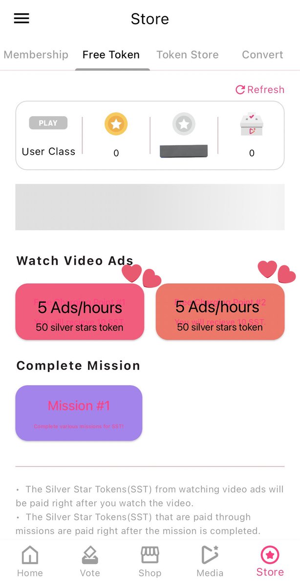 JaybItunesTeam's tweet photo. [STARPLAY BIRTHDAY VOTE]

⭐️ There are 2 Video Ads ⭐️
✔️Watch 5 ads/hour (50 SS Token)
Total = 100 Silver Stars Token

⏰ 23 Nov - 13 Dec 2023
AD rewards are given for TOP 2 🏆

✔️Click ‘Store’ > Free Token’
✔️Please use multiple accounts

#JAYB #제이비 @jaybnow_hr
#GOT7 @GOT7 https://t.co/Hrfrj2CalK