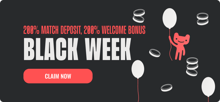 HouseOfCaibo's tweet photo. A very quick reminder to that:

A) The Black week on Caibo is still ongoing! 
200% Welcome Bonus for your crypto plays! 

B) You can combine that with our boosted odds starting with Man City - Liverpool today and followed by Juventus - Inter tomorrow! 

#BettingX #caibo #Bonuses https://t.co/puwJH7aRZN