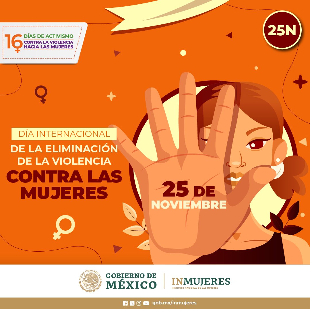 ¡Juntas y juntos podemos transformar a México!
Conoce cómo generar estrategias para crear espacios seguros y libres de violencias a través del Modelo Integral de Prevención Primaria de Violencias Contra las Mujeres > bit.ly/Modelo_Integral
#DíaNaranja #TodasPorLaPaz
