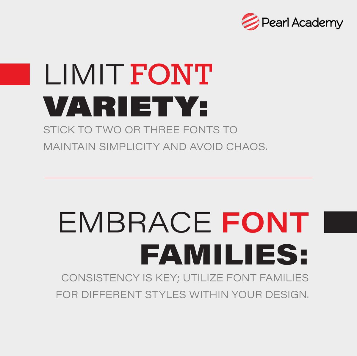 PearlAcademyInd's tweet photo. Here are a few tips to ‘pair’ your fonts to the creative. How ‘font’ are you of this post?

Explore Pearl Academy’s Degree Programs in Design &amp; kickstart your creative adventure - https://t.co/Q3bOKdk0Db

#PearlAcademy #CompleteCreativeProfessional #Fonts #Design #FontsPairing https://t.co/z1TajPF9Kz