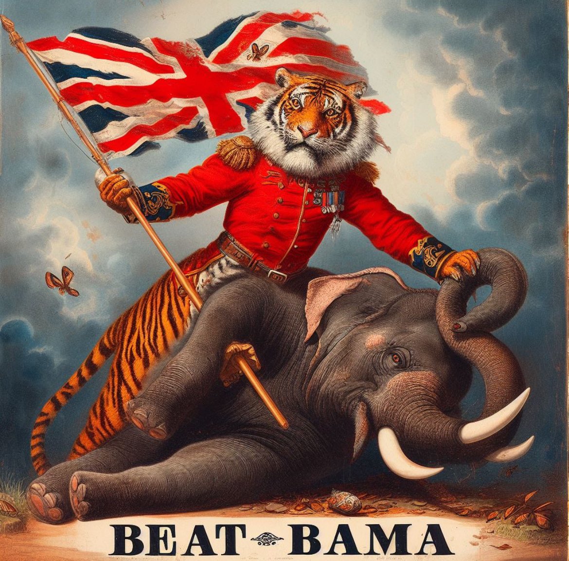 In honour (with a u) of my tenth anniversary of having no sleep due to #Auburn tweets, let’s #BeatBama