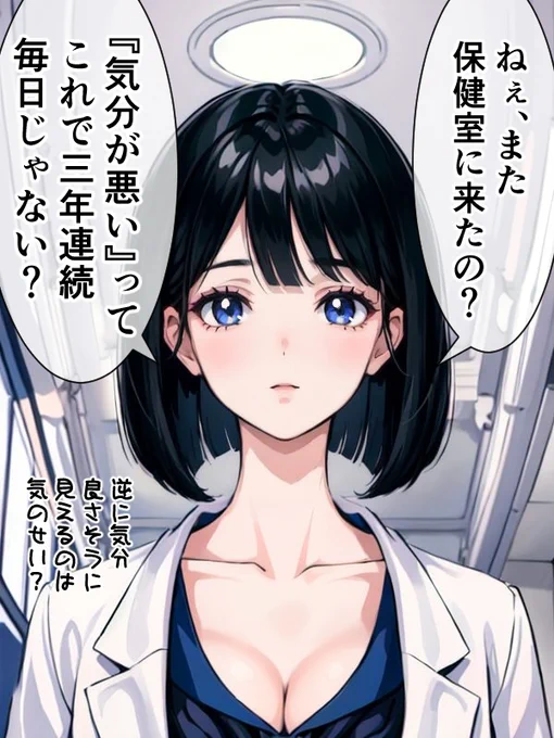 もしも女医ちゃんが保健室の先生だったら。 