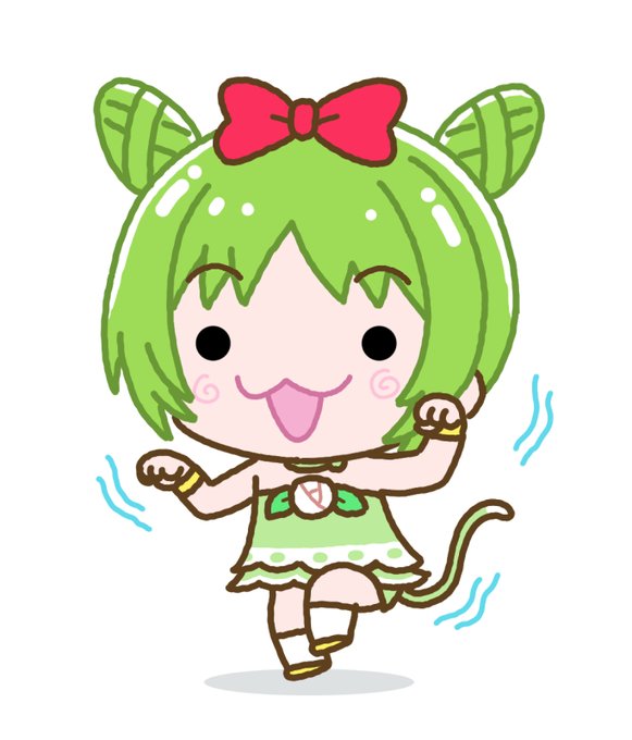 「green dress hair bow」 illustration images(Latest)｜5pages