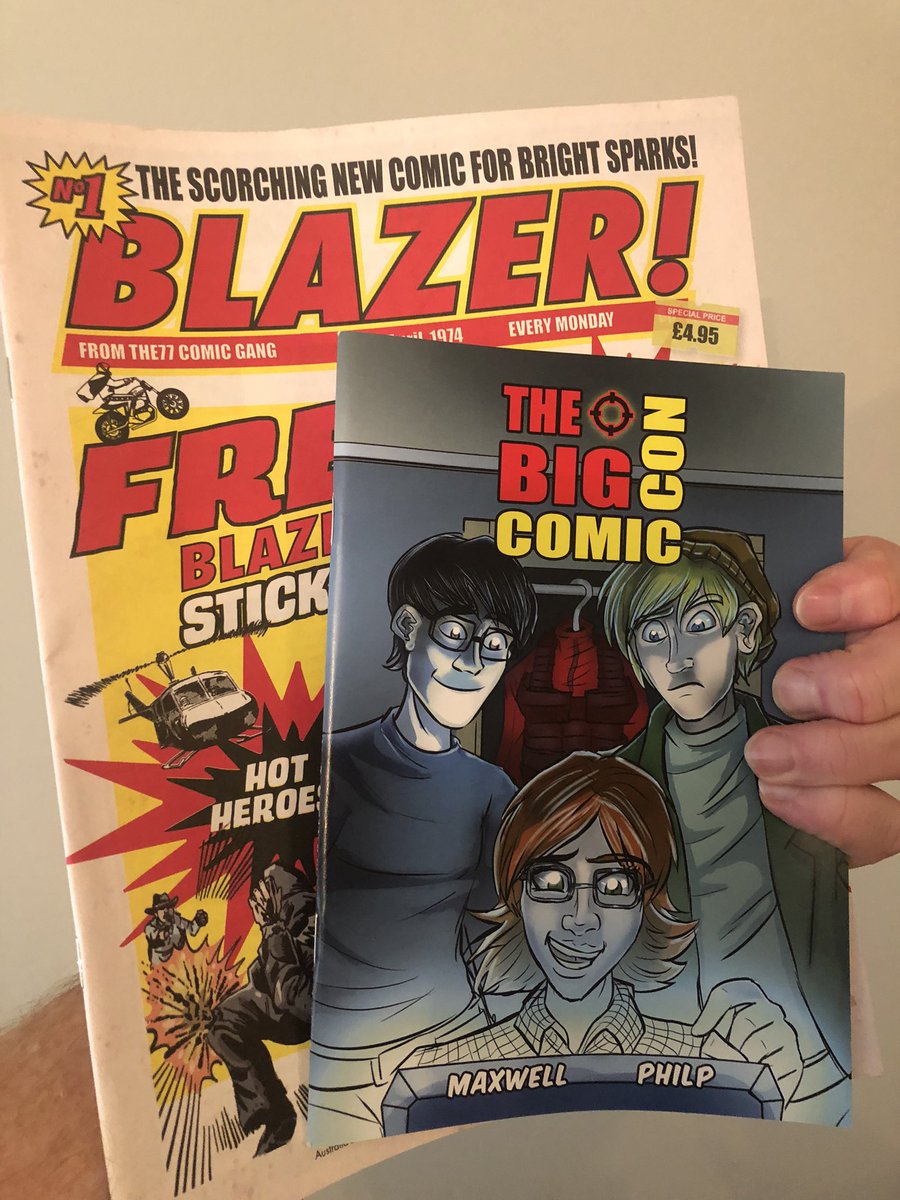 MaximizedComics's tweet image. I’m all set for #ScottishComicBookDay 

Comics - check!
T shirt - check!
Socks - check!

#scbd