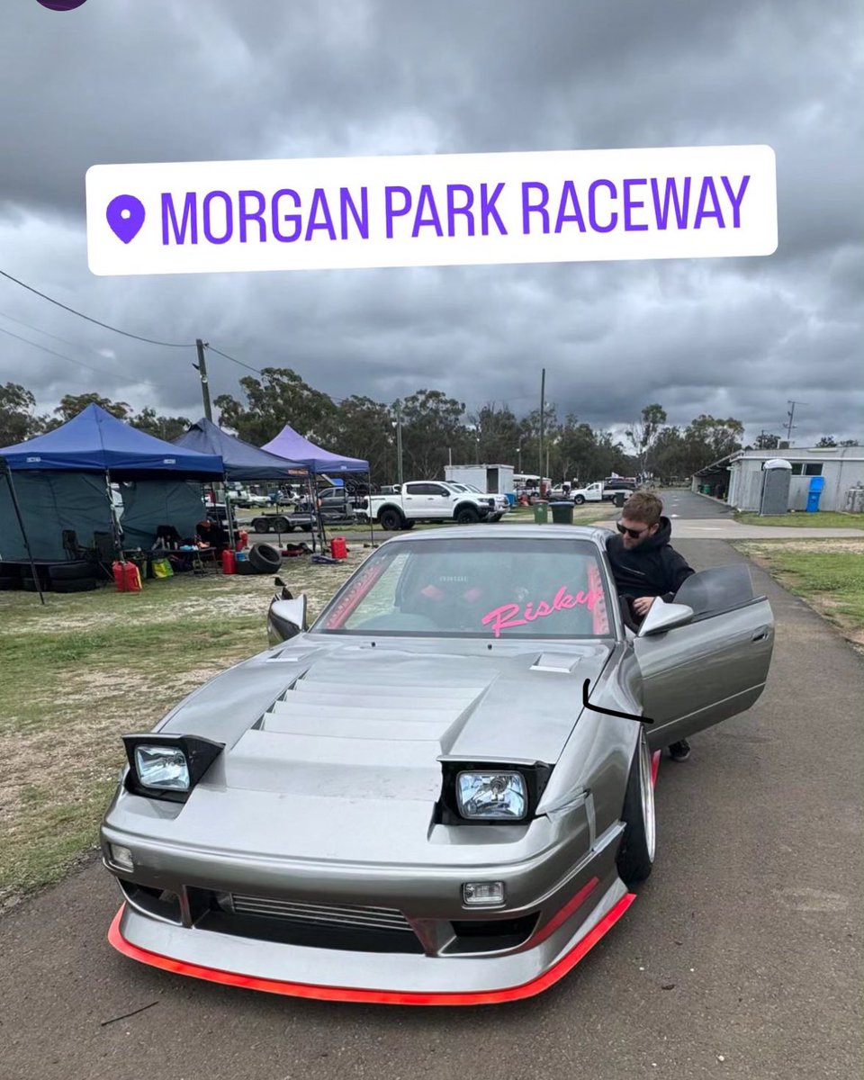 The #27 Muzz Machines chassis is nearly back home after a long anticipated wait. But today we repped some #MuzzleRun merch and $froth /ed at some drifting. If you havnt seen the latest #muzzleRun posts you really need to!! 

Miss it once bad luck 🍀 
Miss it twice shame on you 🍻