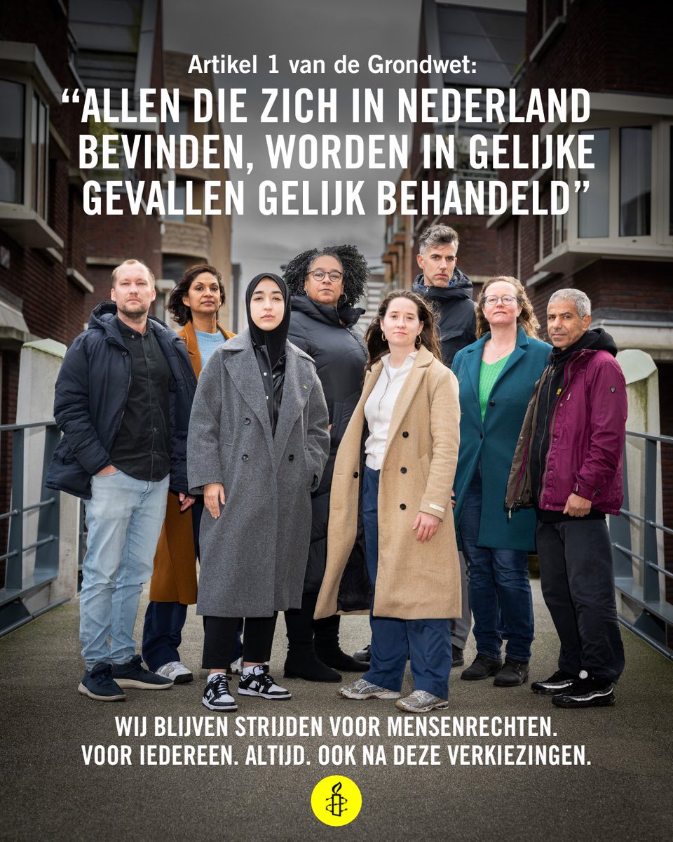 amnestynl's tweet image. Wij blijven strijden voor mensenrechten.